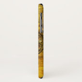 COQUES Case-Mate iPhone BOUCLIER ANTIQUE CELTIQUE AVEC PIERRES DE GEM RUBY (Dos/Gauche)