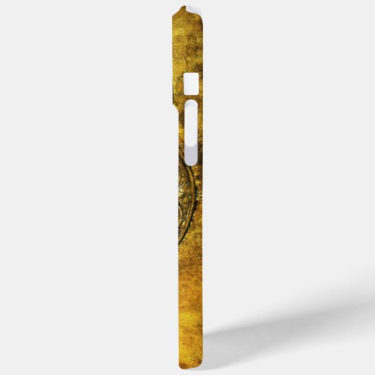 COQUES Case-Mate iPhone BOUCLIER ANTIQUE CELTIQUE AVEC PIERRES DE GEM RUBY (Verso / Gauche)