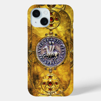 COQUE POUR iPhone 15 BOUCLIER CELTIQUE AVEC SCEAU DU MODÈLE CHEVALIERS