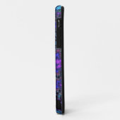 Coques Case-Mate iPhone Bouclier d'aquarelle violet (Dos/Gauche)