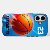 Coques Case-Mate iPhone Bouclier de basket (Verso (horizontal))