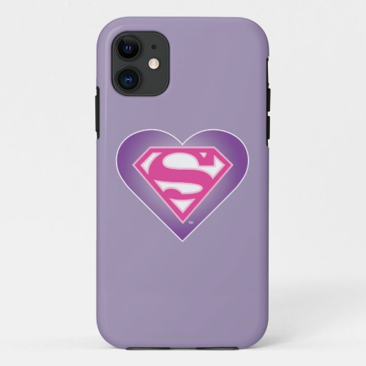 Coques Case-Mate iPhone Bouclier du coeur pourpre (Dos)
