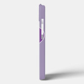 Coques Case-Mate iPhone Bouclier du coeur pourpre (Verso / Gauche)