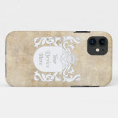 Coques Case-Mate iPhone Bouclier héraldique personnalisable (Dos (Horizontal))