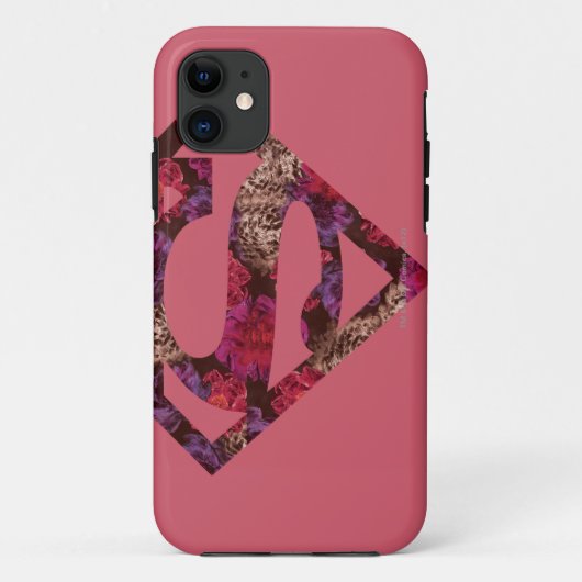 Coques Case-Mate iPhone Bouclier S rose Floral (Dos)