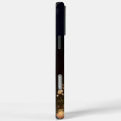 Coques Case-Mate iPhone Bouddha au milieu de fleurs de lotus. (Verso / Droite)