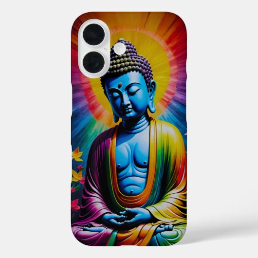 Coques Case-Mate iPhone Bouddha Rayons Sacrés de Paix (Verso)