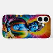 Coques Case-Mate iPhone Bouddha Rayons Sacrés de Paix (Verso (horizontal))
