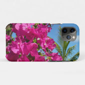 Coques Case-Mate iPhone Bougainvilliers et palmiers paysage tropical (Dos (Horizontal))