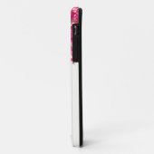 Coques Case-Mate iPhone Bougainvilliers roses aquarelle fleurie (Dos/Gauche)