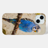 Coques Case-Mate iPhone Bougie bleue (Verso (horizontal))