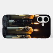 Coques Case-Mate iPhone Bougies hantées Halloween gothique (Verso (horizontal))