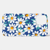 Coques Case-Mate iPhone Bougies printanières : motif floral tendance. (Verso (horizontal))