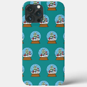 Case-Mate iPhone Case Boule à neige avec bonhomme de neige cardinal et p