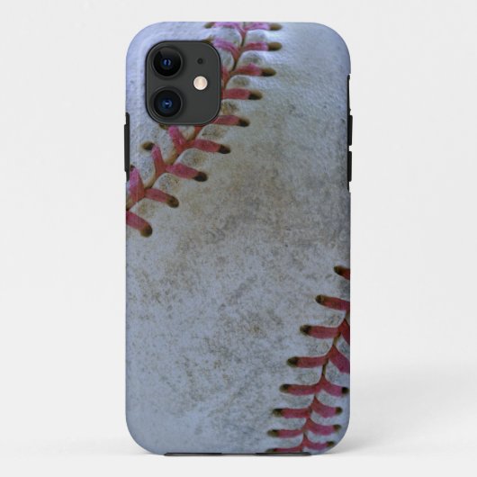 Coques Case-Mate iPhone boule de Fan-tastic_battered de base-ball (Dos)