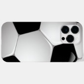 Coques Case-Mate iPhone Boule de football (Verso (horizontal))