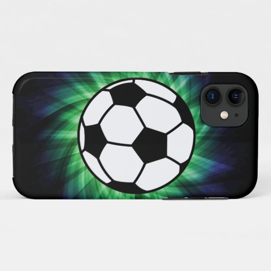 Coques Case-Mate iPhone Boule de football (Dos (Horizontal))