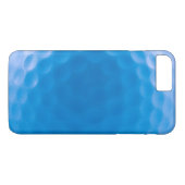 Coques Case-Mate iPhone Boule de golf Texture Dimples Arctic Blue (Dos (Horizontal))
