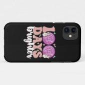 Coques Case-Mate iPhone Boule disco 100 jours plus lumineuse 100e jour d'é (Dos (Horizontal))