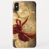 Coques Case-Mate iPhone Boule et boule de Noël décoratifs (Dos)