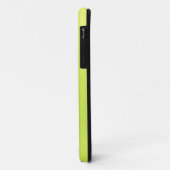 Coques Case-Mate iPhone Boule jaune du base-ball (Dos/Gauche)