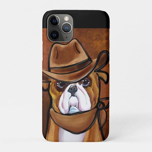 Coques Case-Mate iPhone Bouledogue         (Dos)