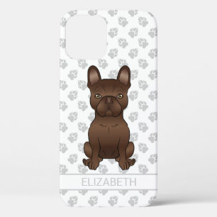 Case-Mate iPhone Case Bouledogue français au chocolat / Chien Bouledogue