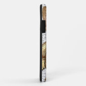 Coques Case-Mate iPhone Bouledogue français Brown avec le casquette vert 2 (Dos/Droite)