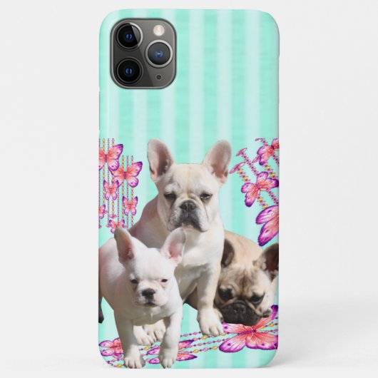 Coques Case-Mate iPhone Bouledogue français Case Mate IPhone 11 (Dos)