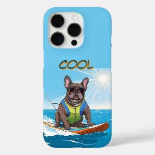 Coques iPhone 16 Pro Bouledogue français Cool French Bulldog