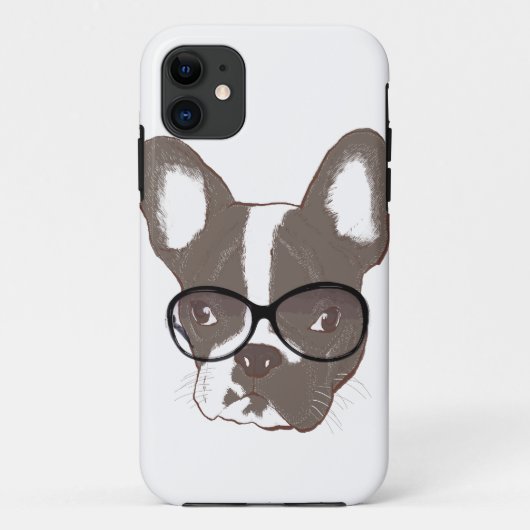 Coques Case-Mate iPhone Bouledogue français élégant (Dos)