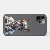 Coques Case-Mate iPhone Bouledogue français Robot Fête des Pères (Dos (Horizontal))
