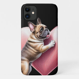 Case-Mate iPhone Case Bouledogue français Saint Valentin French Bulldog