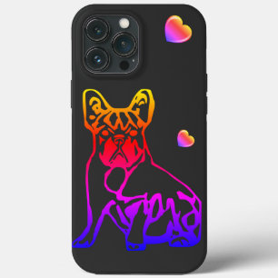Case-Mate iPhone Case Bouledogues français avec cœur French Bulldog