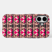 Coques Case-Mate iPhone Bouledogues roses (Verso (horizontal))