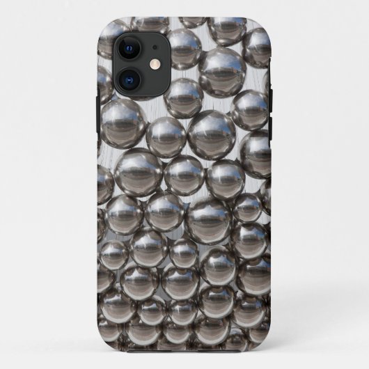Coques Case-Mate iPhone Boules argentées (Dos)