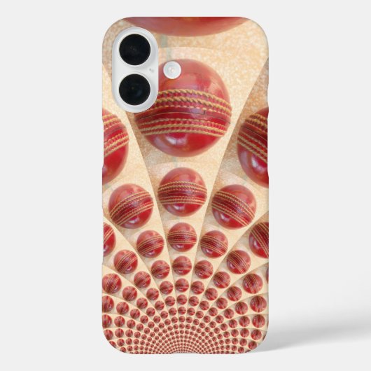 Coques Case-Mate iPhone Boules de cricket rythmées par boules de cuir : ta (Verso)