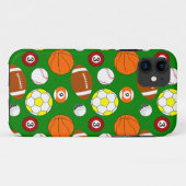 Coques Case-Mate iPhone Boules de sport (Dos (Horizontal))