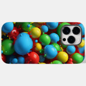 Coques Case-Mate iPhone Boules folles -iPhone 14 Pro Max Cas (Verso (horizontal))