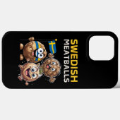 Coques Case-Mate iPhone Boulettes de viande suédoises (Verso (horizontal))