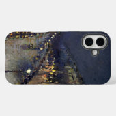 Coques Case-Mate iPhone Boulevard Camille Pissarro Montmartre en soirée (Verso (horizontal))