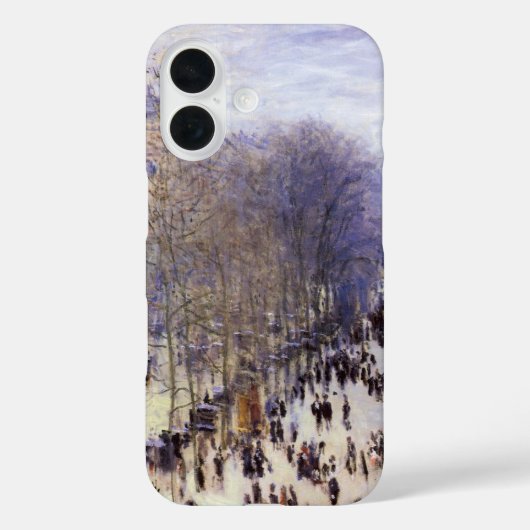 Coques Case-Mate iPhone Boulevard des Capucines de Claude Monet, Beaux-art (Verso)