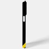 Coques Case-Mate iPhone Boulon de foudre jaune (Verso / Droite)