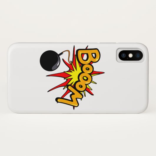 Coques Case-Mate iPhone Boum ! (Dos (Horizontal))