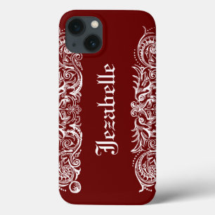 iPhone 13 Case Bound Monsters White Print Casemate pour iPad Air