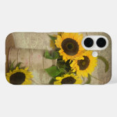 Coques Case-Mate iPhone Bouquest de tournesol (Verso (horizontal))