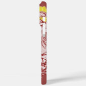 Coques Case-Mate iPhone Bouquet bordé de Terra Cotta (Verso / Gauche)