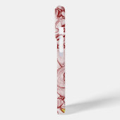 Coques Case-Mate iPhone Bouquet bordé de Terra Cotta (Verso / Gauche)