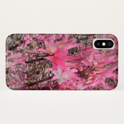 Coques Case-Mate iPhone Bouquet d'Amaryllis..... (Dos (Horizontal))