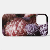 Coques Case-Mate iPhone Bouquet d'aster rose : éclairage baroque. (Verso (horizontal))
